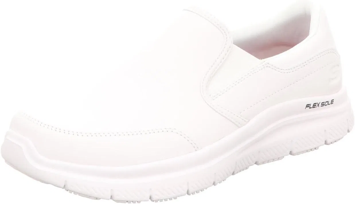 Мужские кроссовки для фитнеса Skechers Flex Advantage 2.0, White Leather