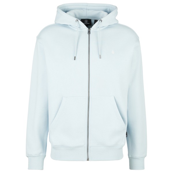 

Толстовка с капюшоном на молнии с одним камнем Volcom, Carolina Blue