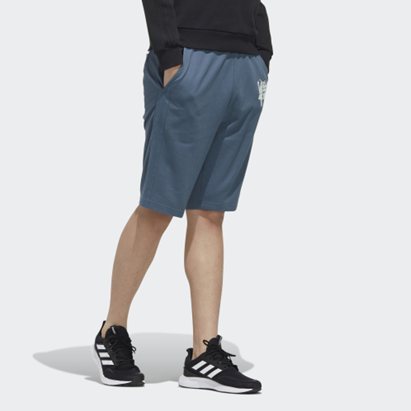 Шорты мужские Remnant Blue Adidas Neo — фото 4
