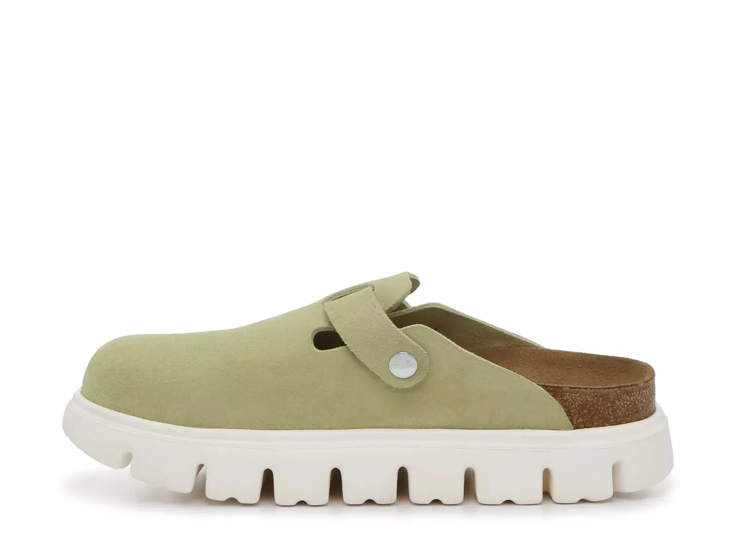 Birkenstock Papillio от Birkenstock Boston Clog — женские, светло-зеленые — фото 3