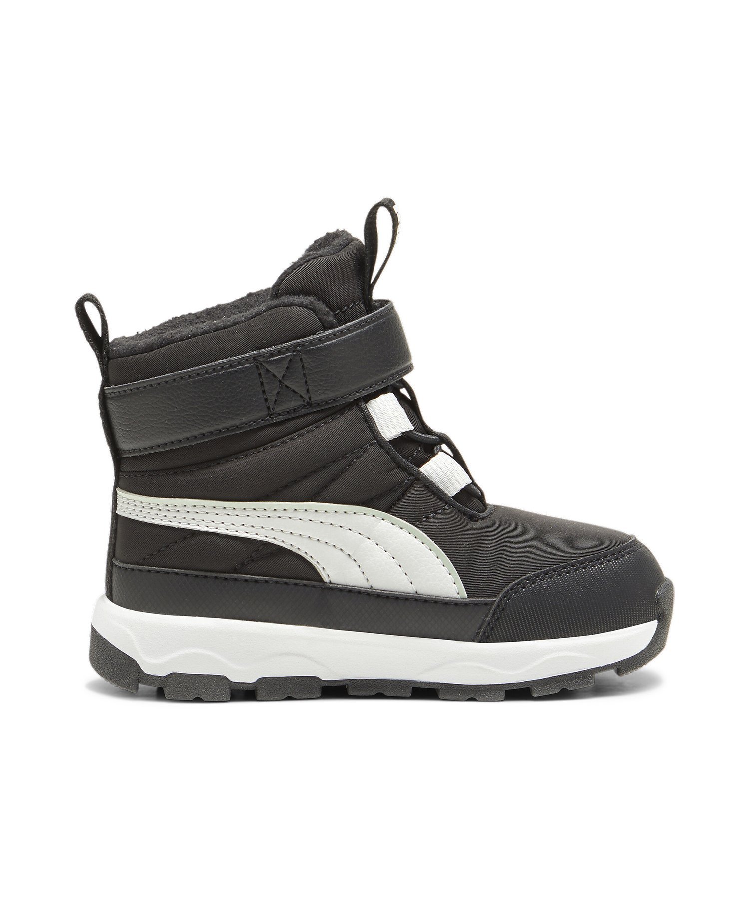 Детские ботинки Puma Evolve Puretex, размер 12-16 см. Puma, PUMA Black-Ash — фото 4