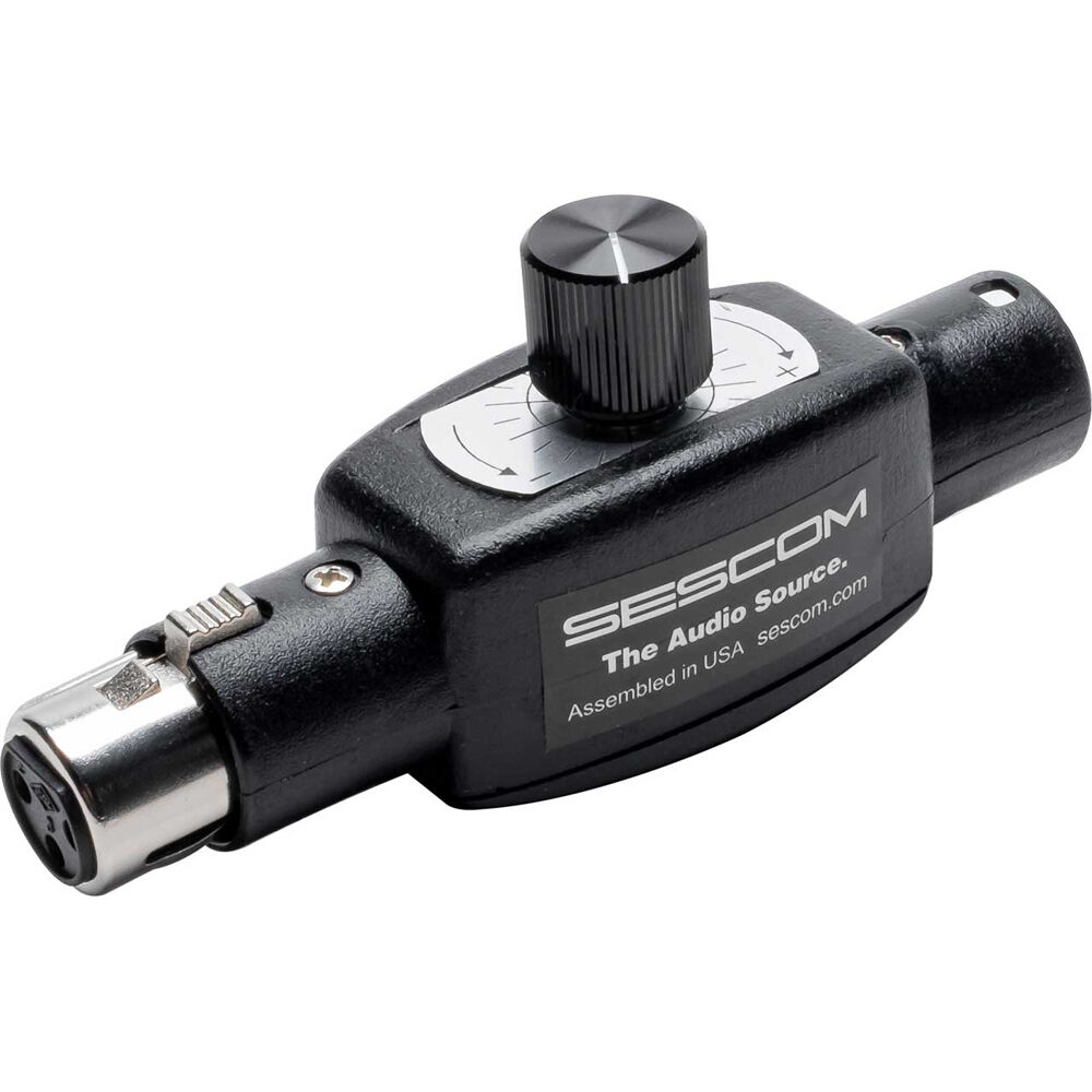 

Sescom IL-LEVEL-IT 1-Channel Inline Balanced Audio IL-LEVEL-IT