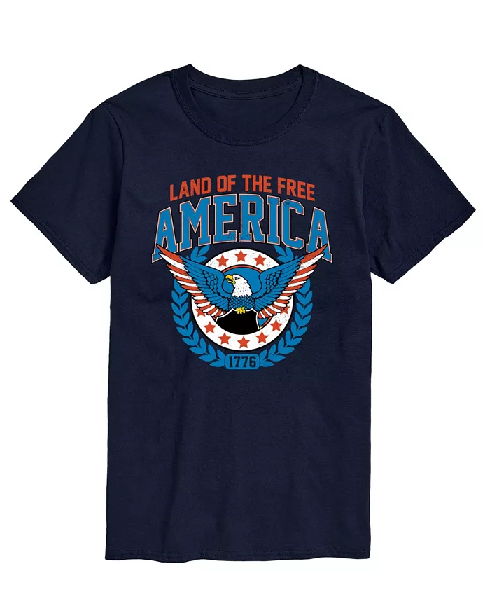 

Мужская футболка Americana Land of The Free с коротким рукавом AIRWAVES, синий