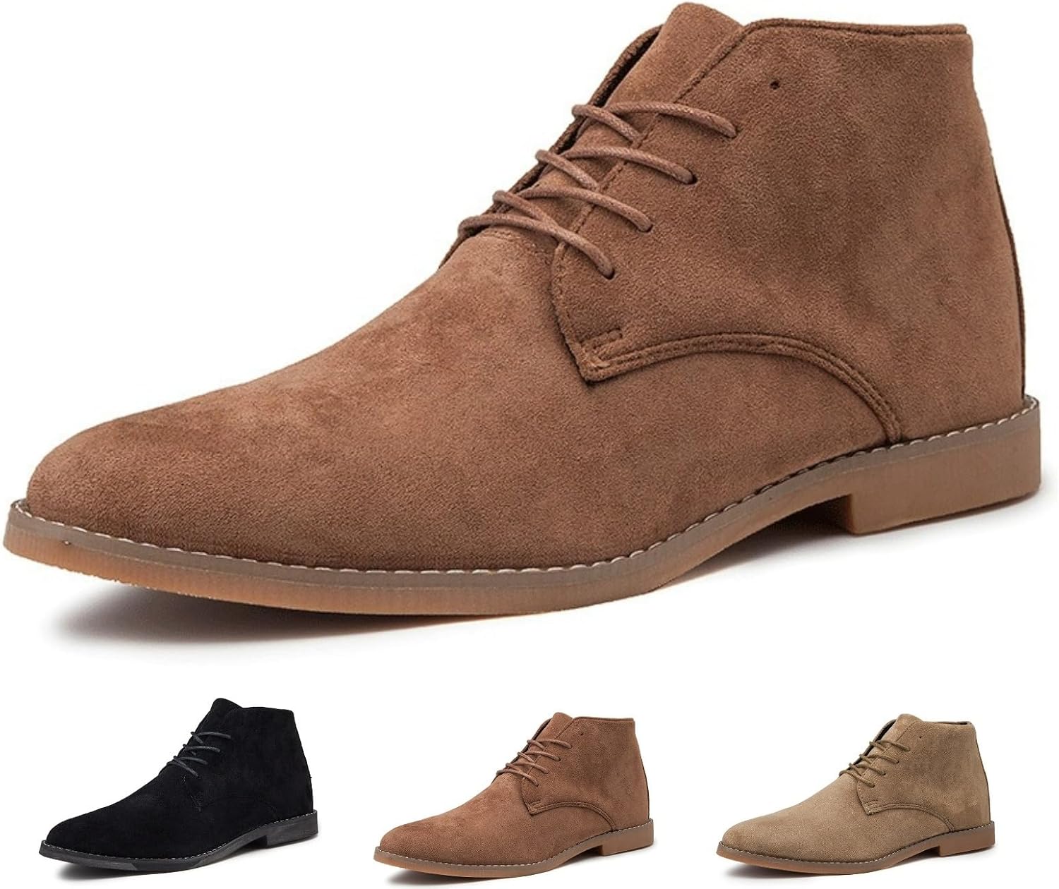 

Мужские модные ботинки MACEFIL, классические деловые оксфорды, удобная повседневная и нарядная обувь, коричневый