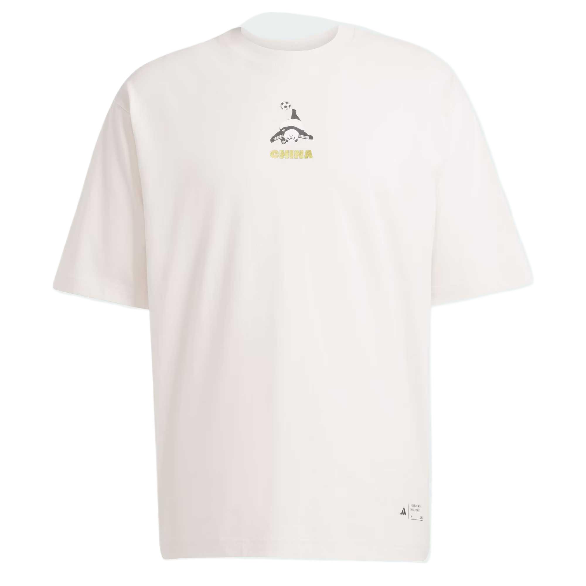 Футболка M PANDA GOAL T Unisex Wonder Quartz Adidas, Wonder Quartz — фото 3