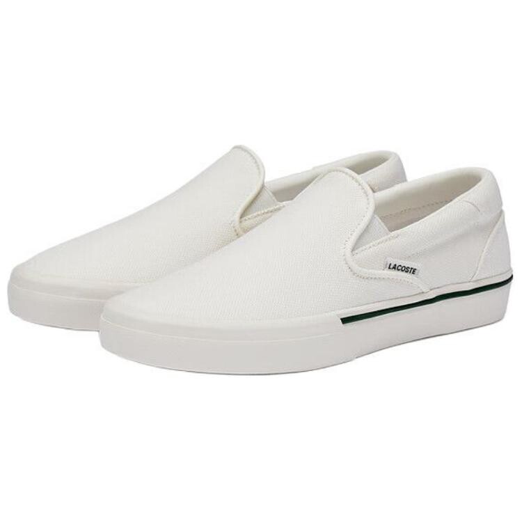 Женская повседневная обувь бежевого цвета Lacoste — фото 3