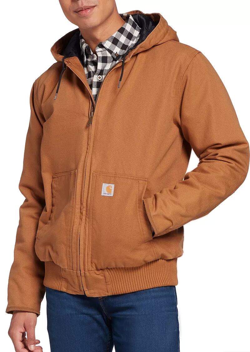 

Мужская потертая куртка Carhartt Duck Active