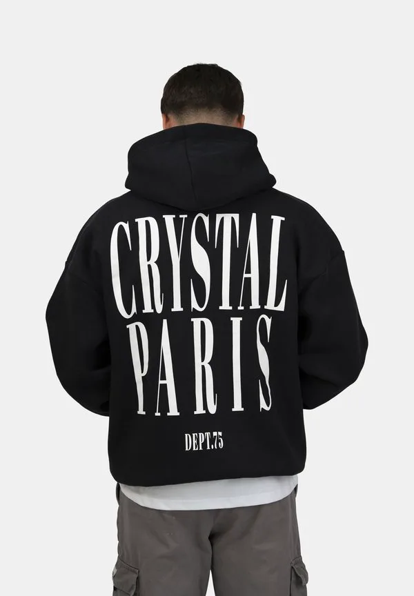

Толстовка с капюшоном в форме лица Crystal Paris, Black, Черный, Толстовка с капюшоном в форме лица Crystal Paris, Black
