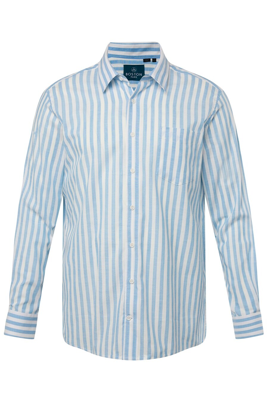 

Повседневная рубашка Boston Park Regular fit Button Up Shirt, небесно-синий