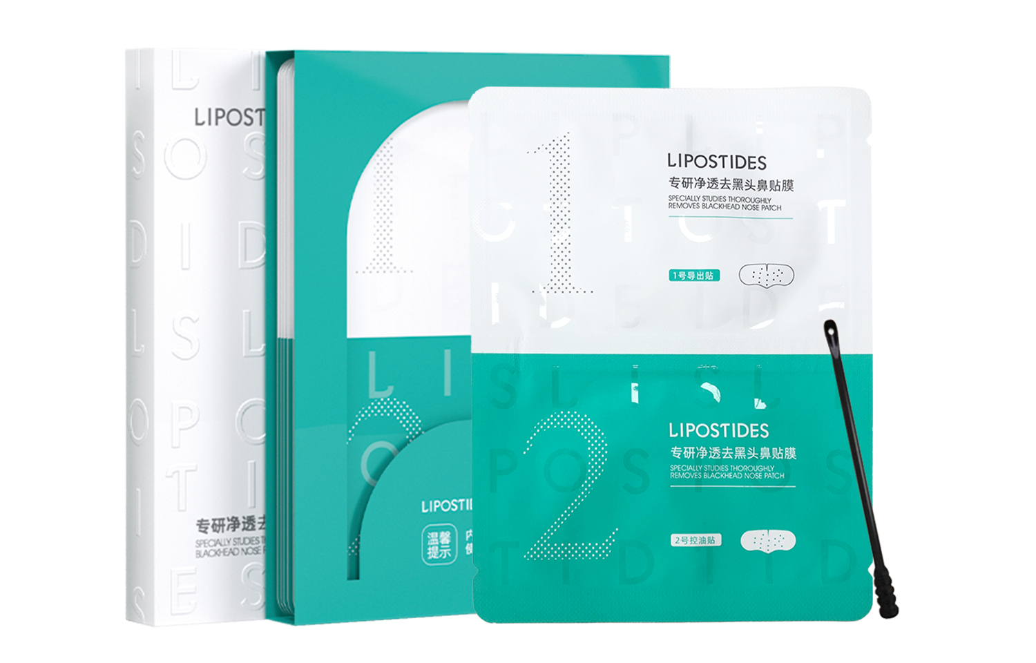 

Lipostides Пластырь для носа от черных точек очищающая маска для лица удаление и очистка черных точек 1 коробка/2 коробки