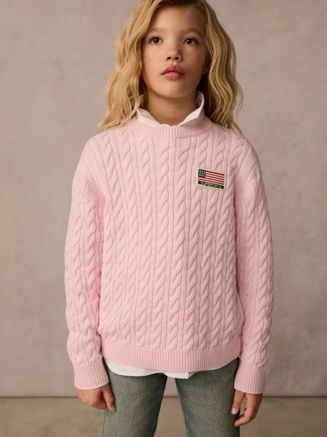 Свитер Superdry & Co, Light Pink — фото 3