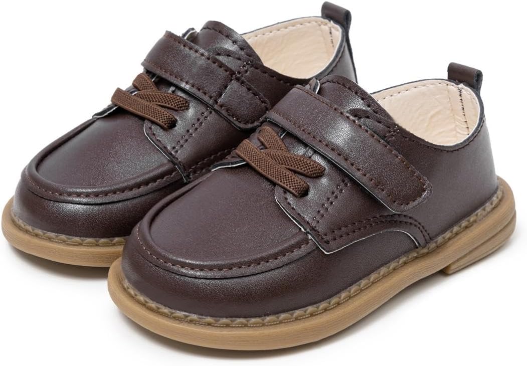 

Детские туфли-оксфорды для мальчиков из искусственной кожи Ohsofy, коричневый