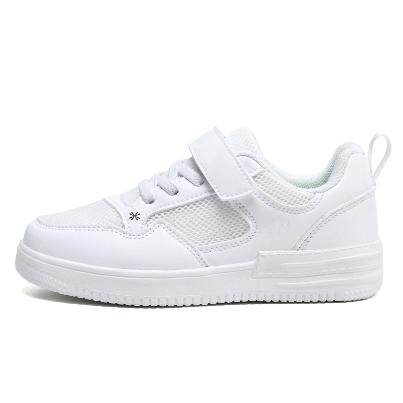 

YUZHAOLIN Прочные дышащие детские кроссовки для скейтбординга, белые