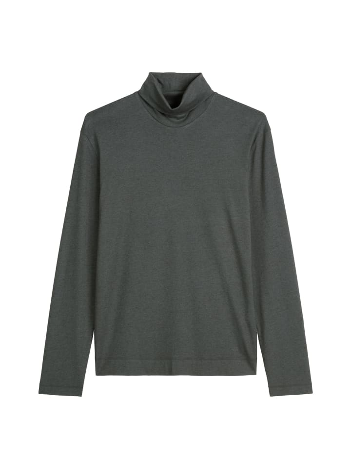 

Рубашка с длинными рукавами и водолазкой, стандартного размера, светло-графитового цвета. Marc O'Polo