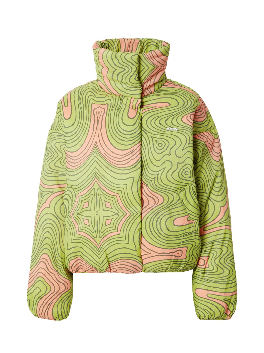 

Зимняя куртка Obey, зеленый