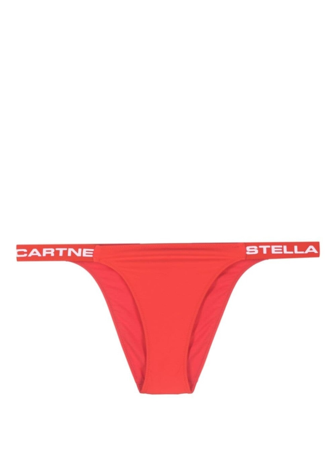 

Stella McCartney плавки бикини с логотипом, красный
