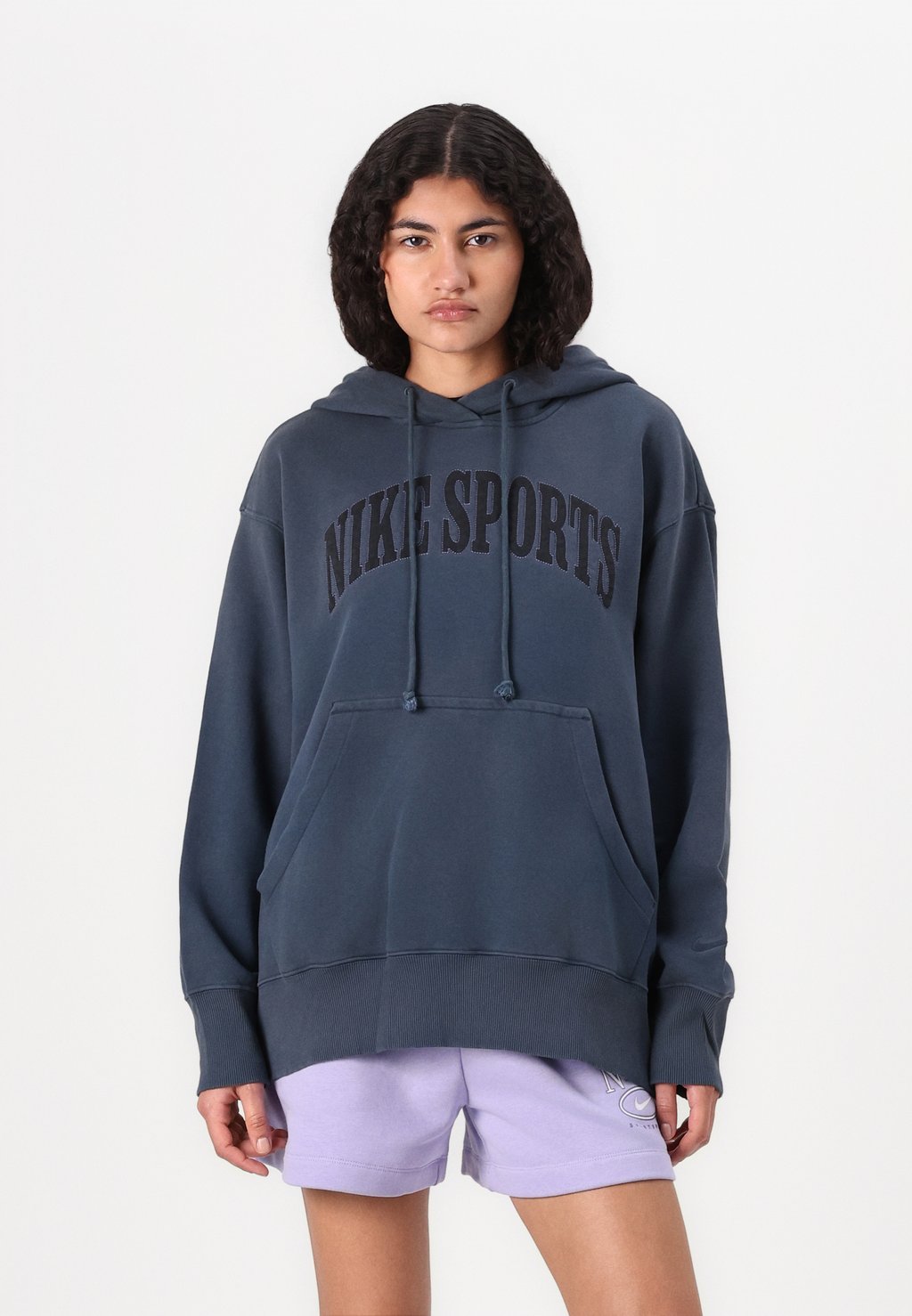 

Толстовка с капюшоном Felpa Nike Sportswear, темно-синий