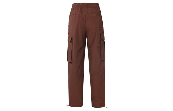 Брюки Men's Air Jordan Flight Heritage Big Pocket Cargo Woven Drawstring Casual Joggers/Pants/Trousers Light Chocolate, цвет light — фото 2