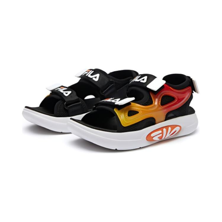 Детские сандалии PS Fila Kids, черный/красный — фото 3