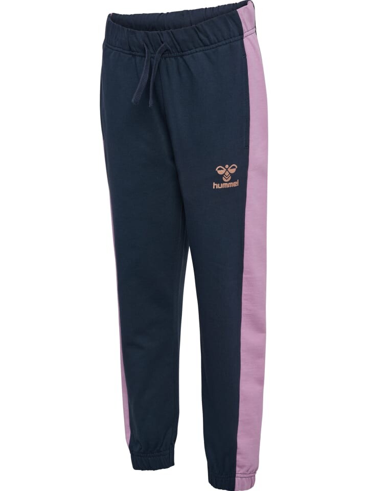 Спортивные штаны Hummel Verstellbare Taille Pants Hmlhella Mädchen, цвет PARISIAN NIGHT — фото 4