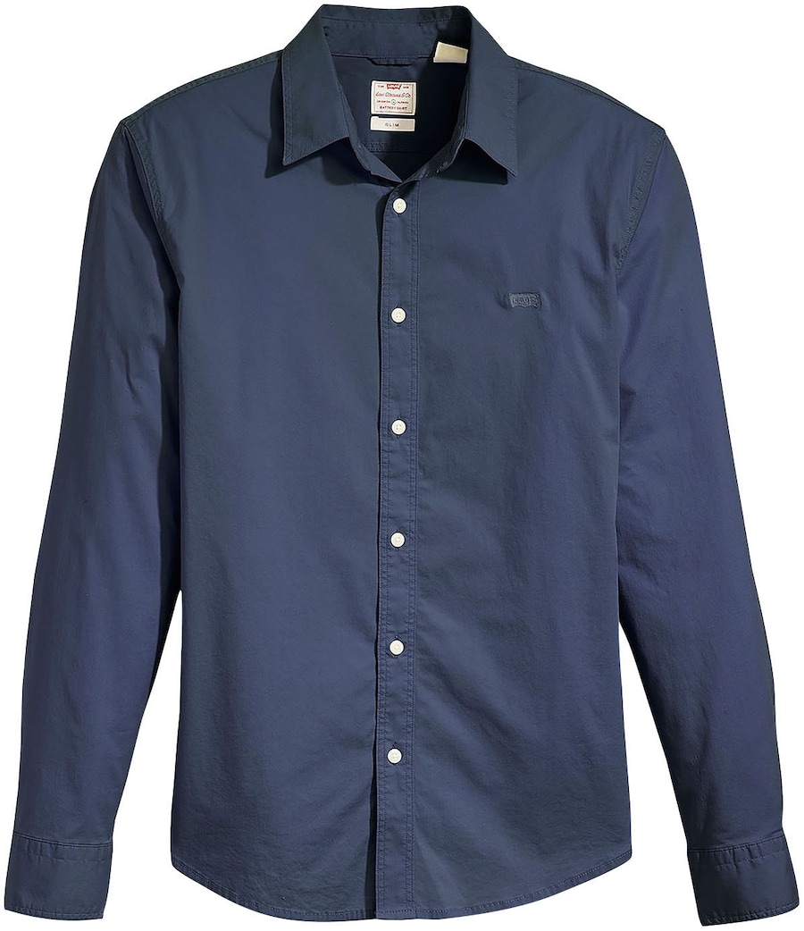 

Рубашка Slim Fit на пуговицах LEVI'S Battery Housemark Slim Fit Shirt, темно-синий