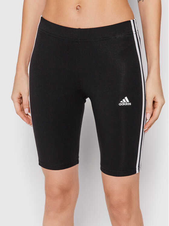

Байкерские шорты extra slim fit Adidas, черный