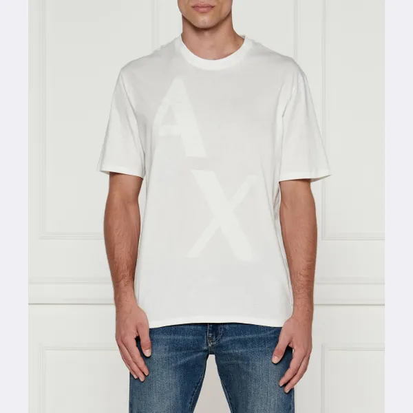 

Футболка стандартного кроя Armani Exchange, белый