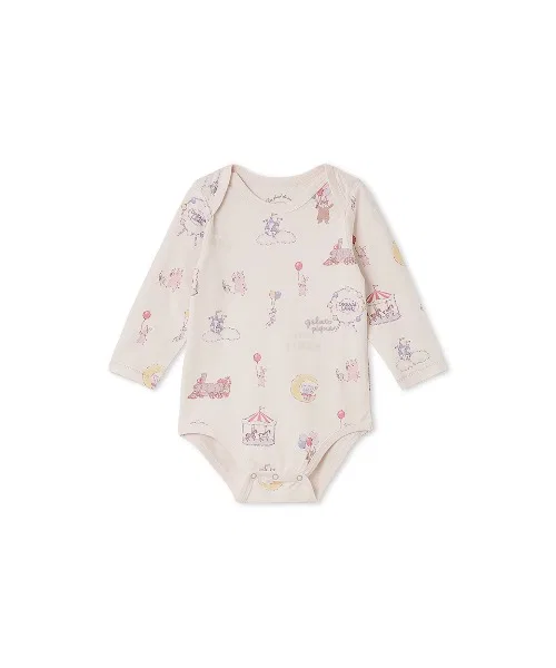 Боди с длинным рукавом BABY gelato pique, светло-розовый