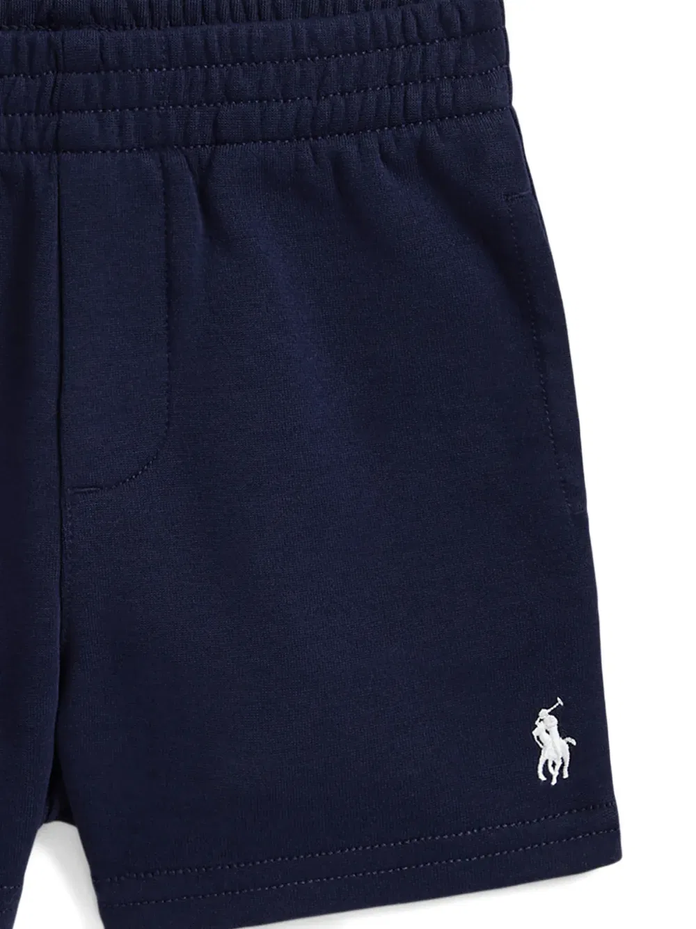 Шорты с вышитым логотипом Polo Ralph Lauren Kids, синий — фото 3