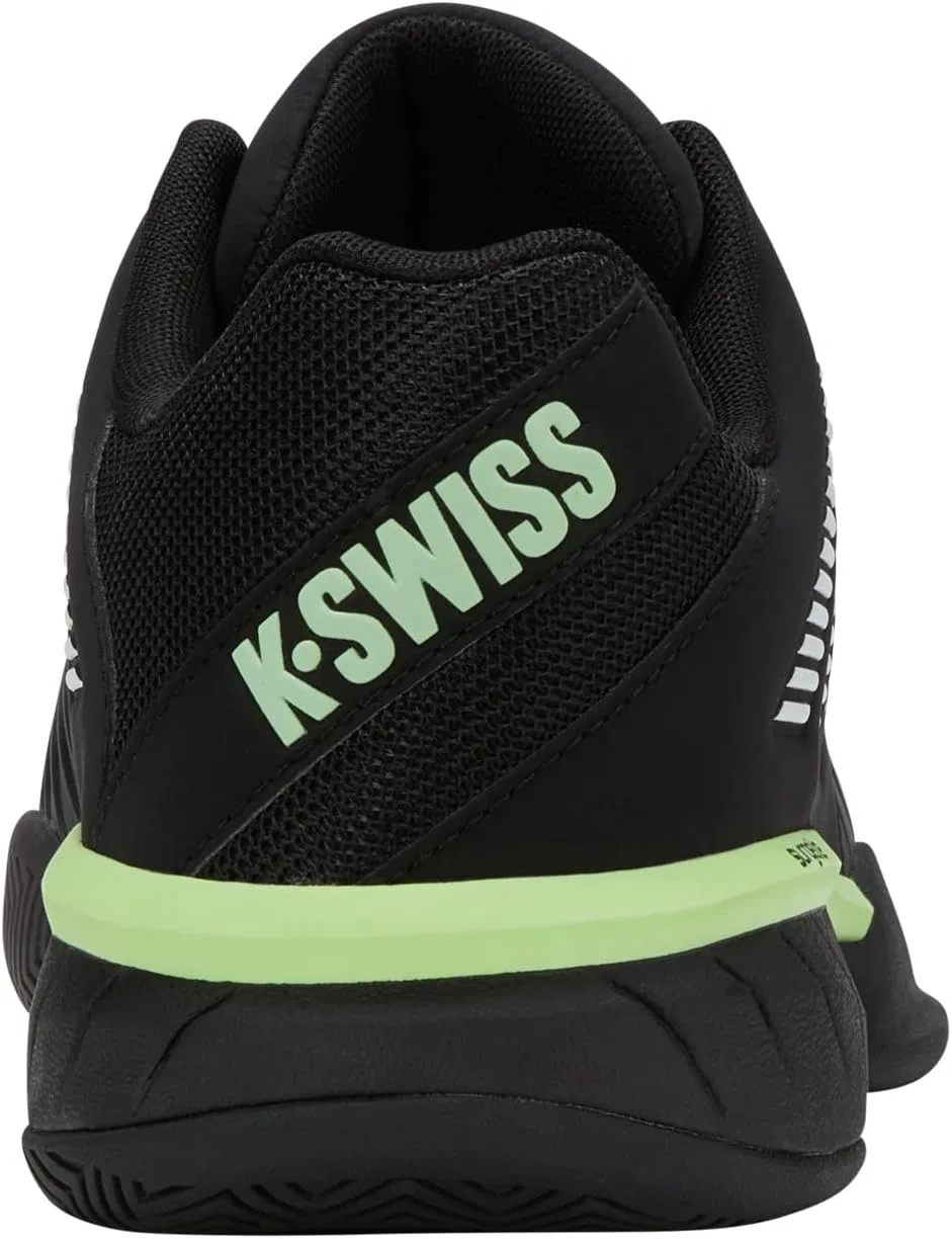 Мужские кроссовки для тенниса K-Swiss, Black Soft Neon Green — фото 3