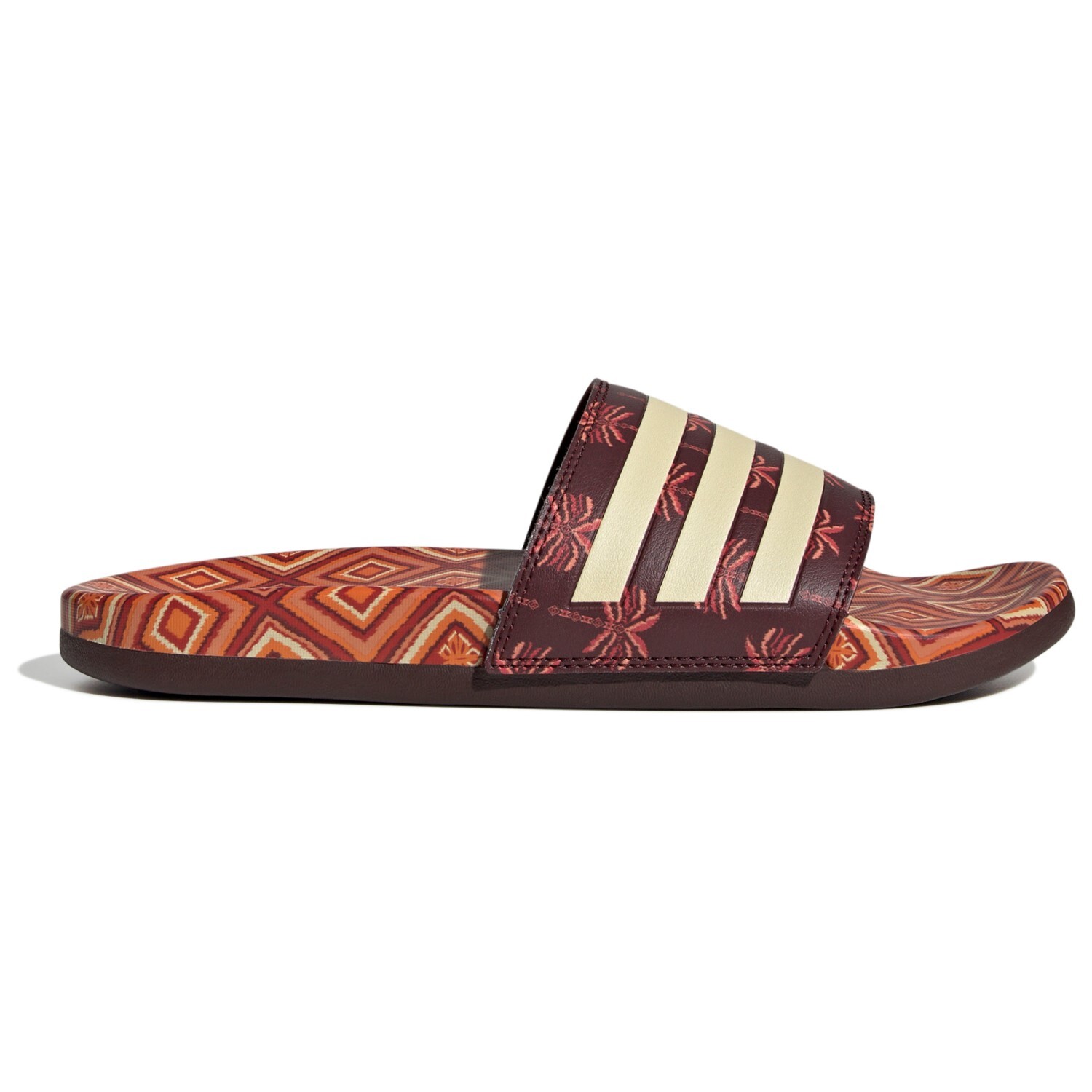 

Сандалии Adidas Adilette Comfort Slides, цвет Mystery Brown/Easy Yellow/Mystery Brown
