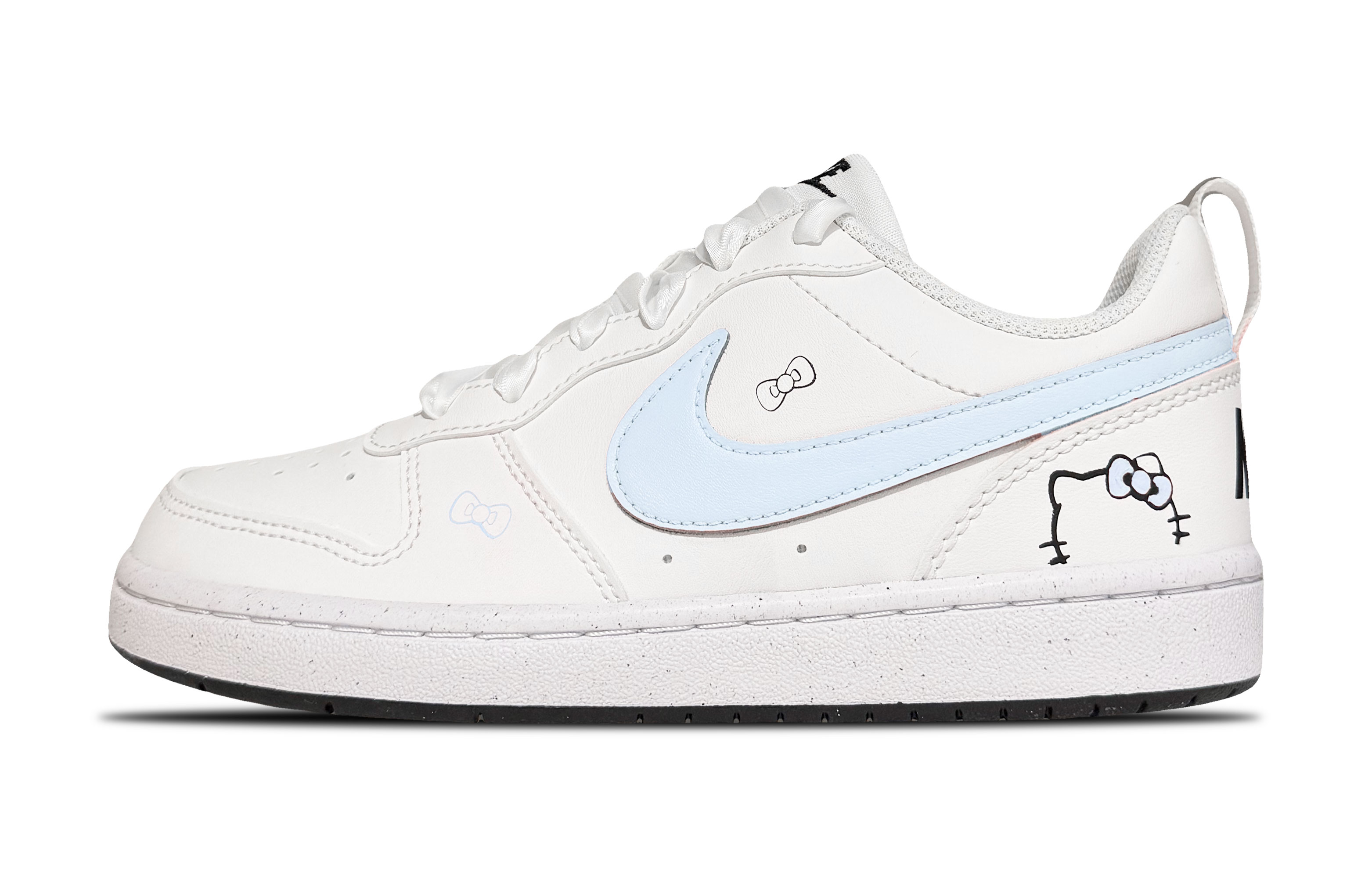 

Nike Кроссовки для скейтбординга Court Borough Low Top синие для подростков