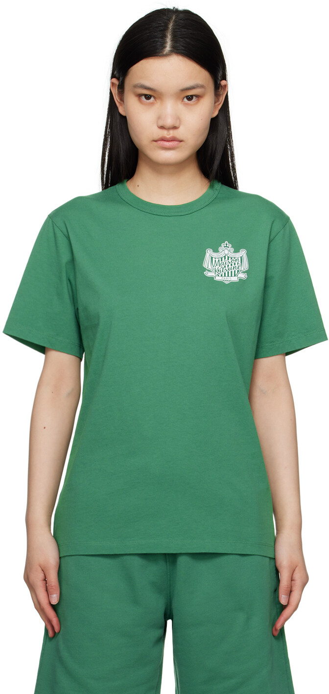 

Футболка с эмблемой Green Hotel Olympia Edition Maison Kitsune