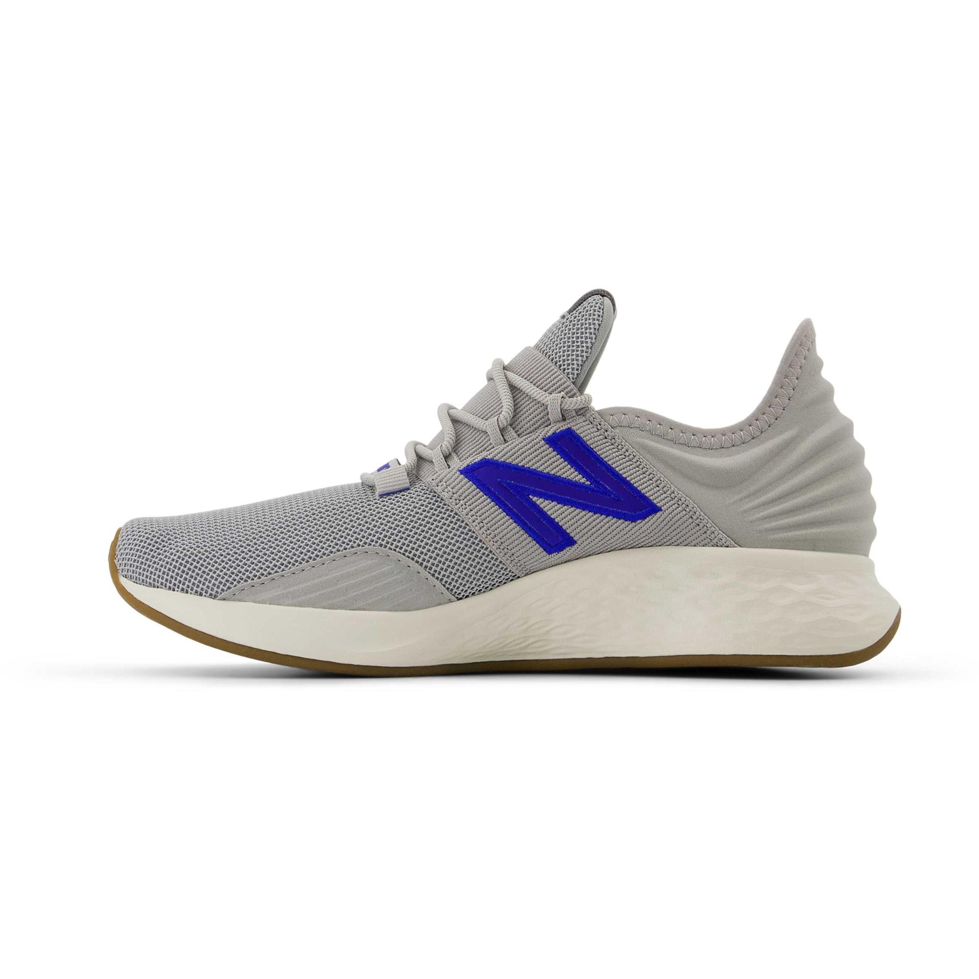 Детские кроссовки Fresh Foam Roav для бега New Balance, Raincloud/Blue Gemstones/Sea Salt — фото 3
