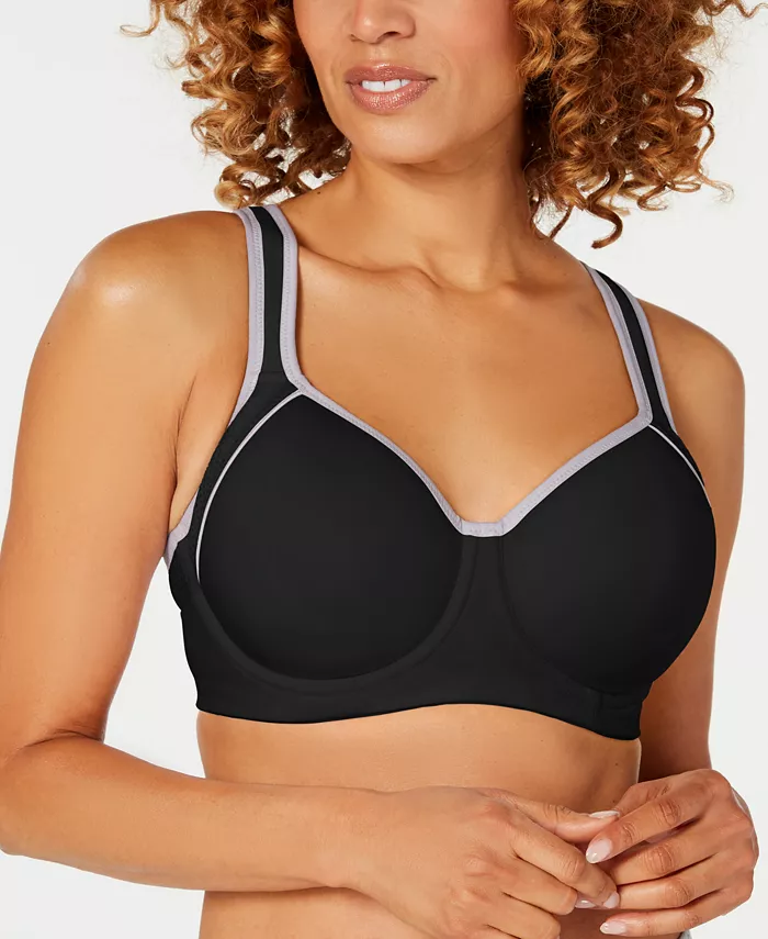 

Женский бюстгальтер Contour Sport с контрастной отделкой 853302 Wacoal, черный