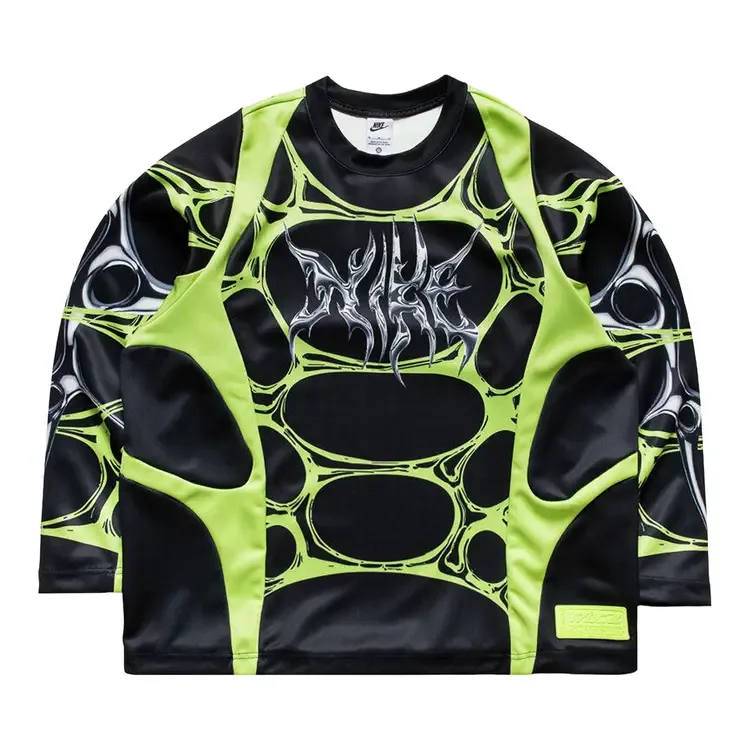 Футболка с длинными рукавами Nike Project FROG, цвет 'Black/Volt Ice'