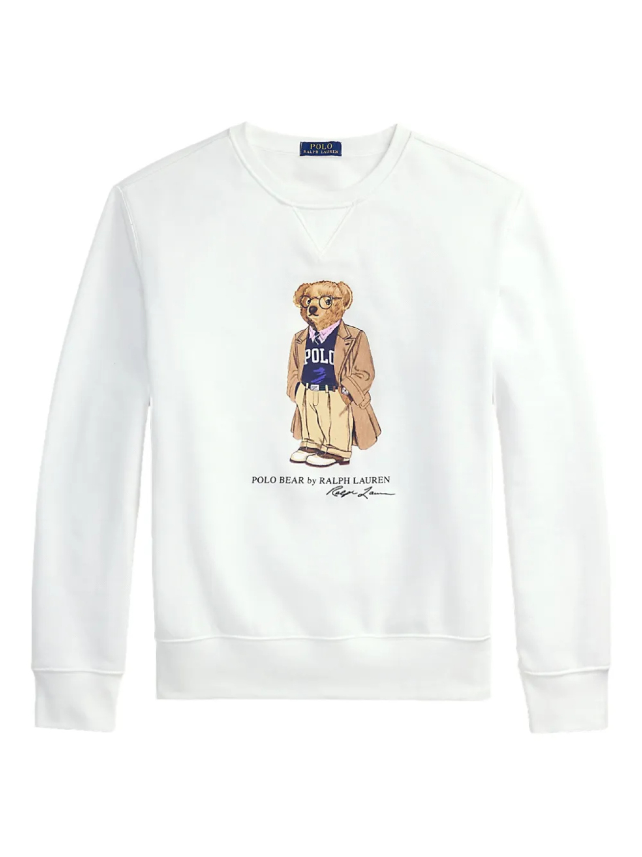 

Флисовая толстовка Polo Ralph Lauren Polo Bear, белый