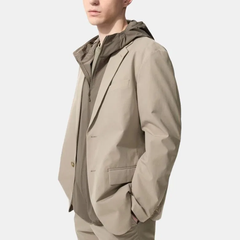Деловой костюм бежевый UNIQLO — фото 2
