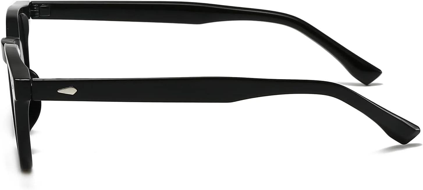 

Солнцезащитные очки с защитой UV400 | Круглая оправа с зелеными заклепками | Для женщин и мужчин, для занятий спортом на открытом воздухе и вождения DSVIGF, 09