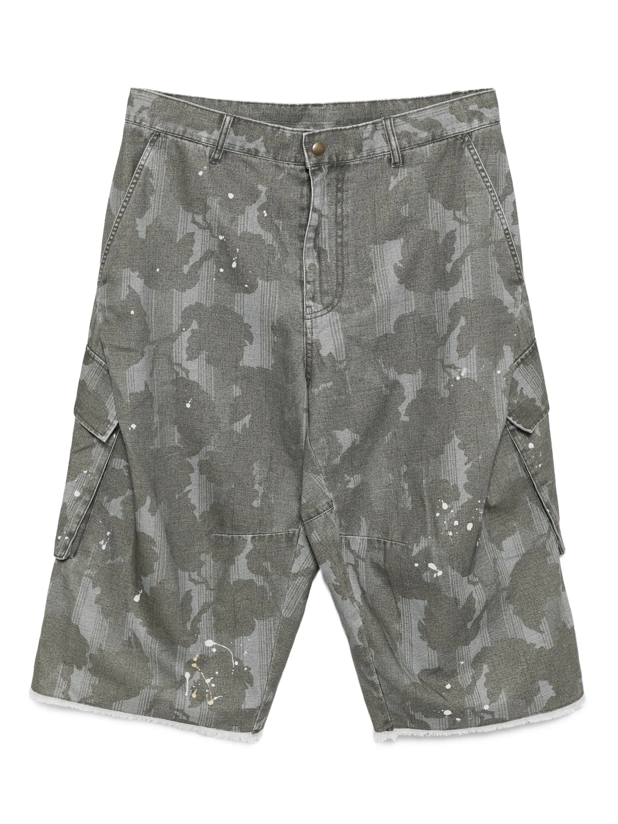 

Шорты с камуфляжным принтом Croquis, зеленый