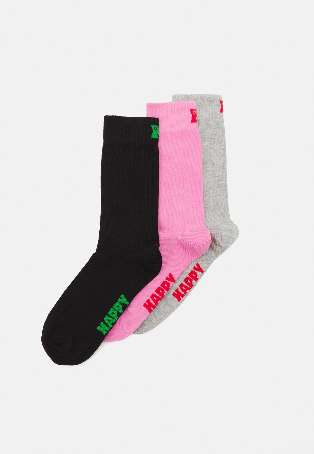 

Носки SOLID SOCKS 3 PACK UNISEX Happy Socks, серый