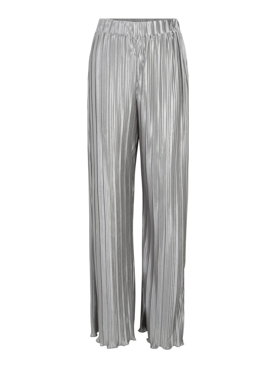 

Тканевые брюки YAS Tall Wide leg Pants YASSTORMA, серебряный