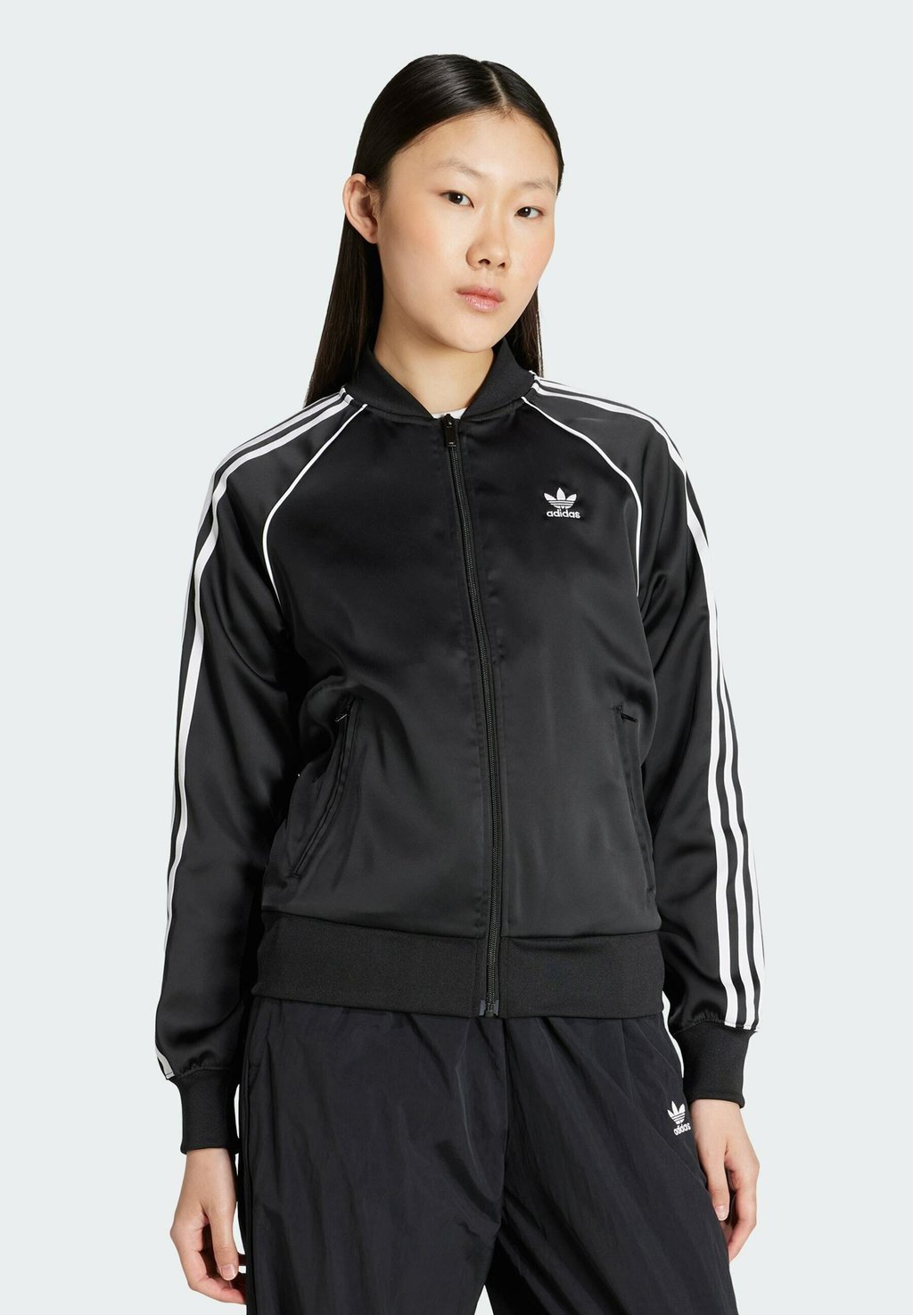 

Тренировочная куртка TRACK Adidas Originals, черный