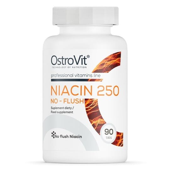 

OstroVit, Ниацин 250 БЕЗ ПРОМЫВАНИЯ - 90 таблеток