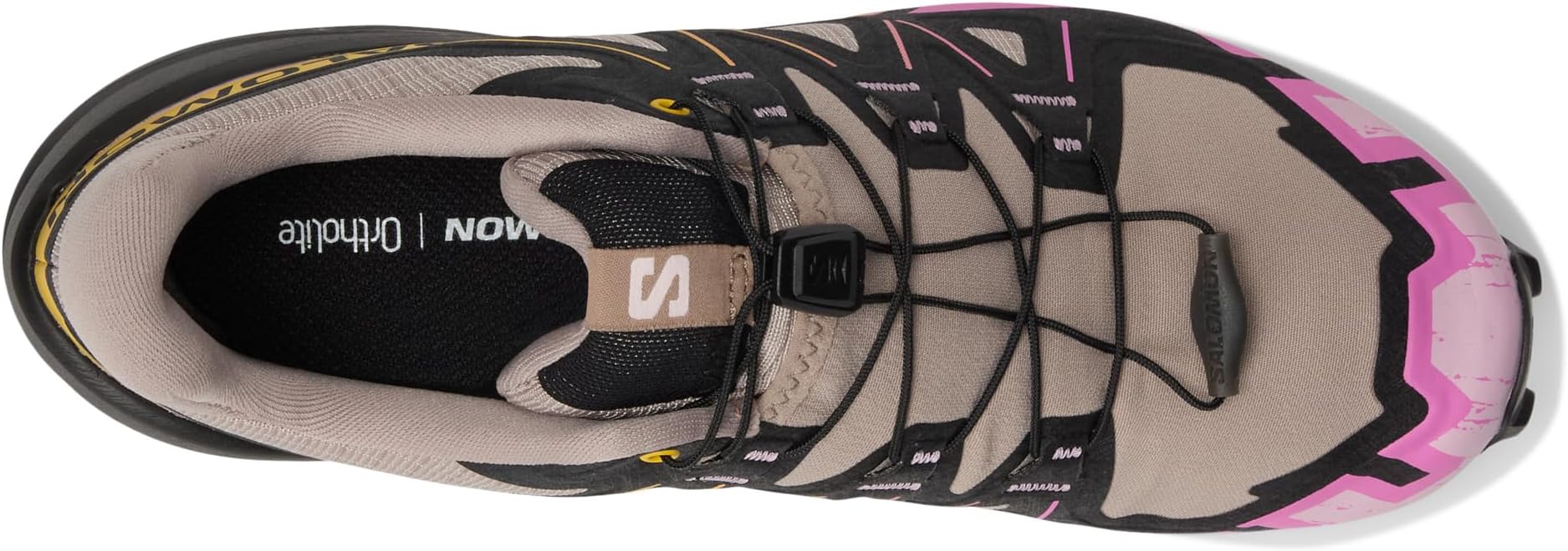 Кроссовки Salomon Women's Speedcross 6, Etherea/Black/Cyclamen — фото 2