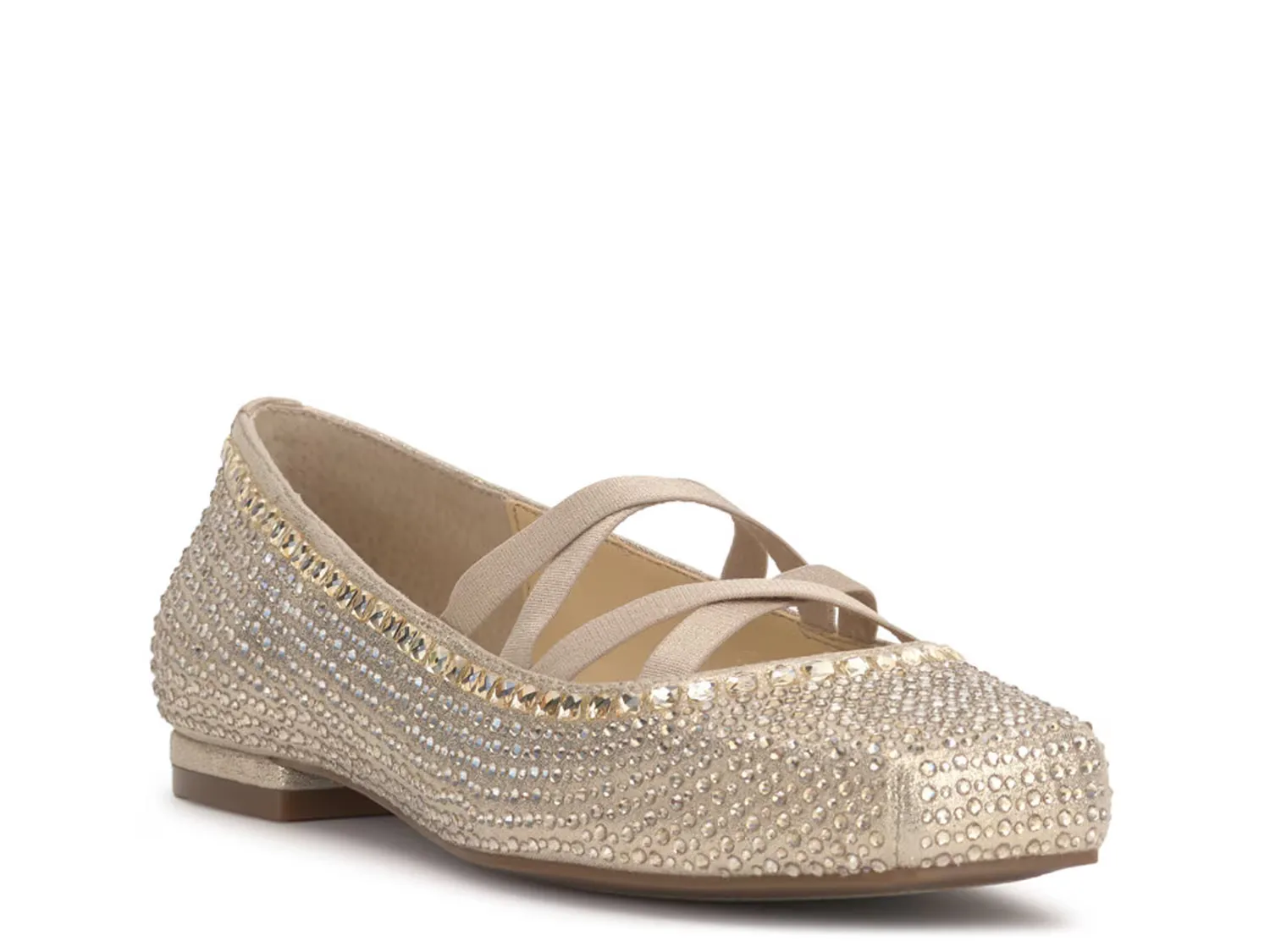 

Балетки Otessa Ballet Flat Jessica Simpson, цвет champagne