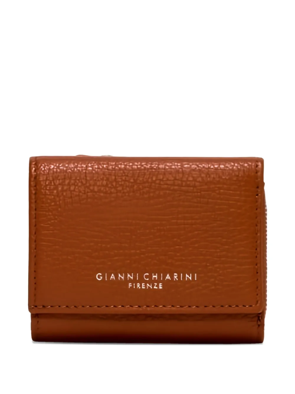 

Кожаный кошелек на молнии Gianni Chiarini, коричневый