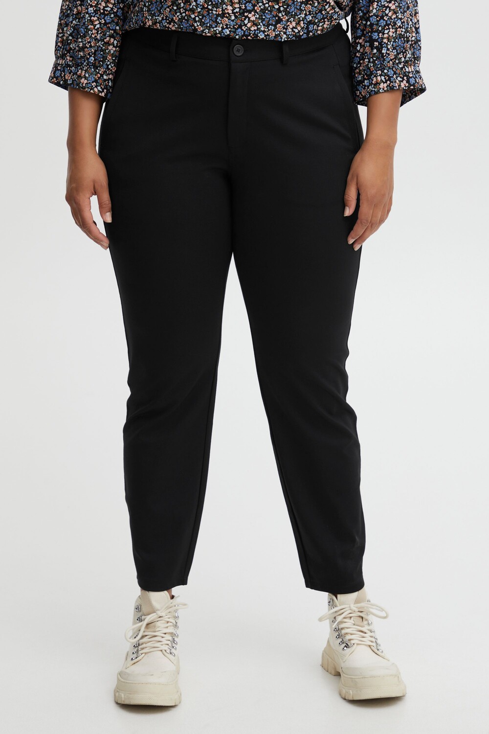 

Брюки Fransa Stoffhose, черный