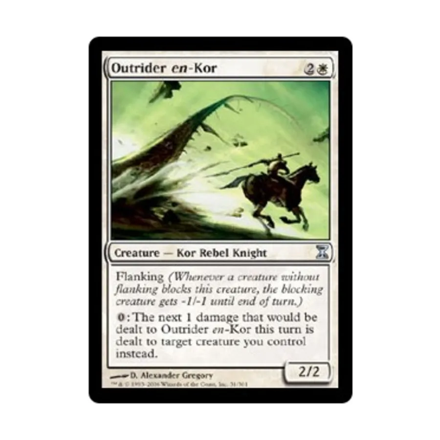 

CCG Аутрайдер эн-Кор (U), MTG - Time Spiral