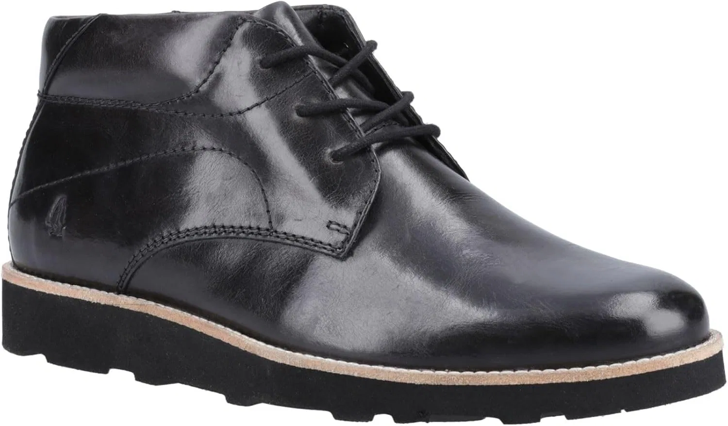 Мужские черные кожаные ботинки Hush Puppies Kennedy